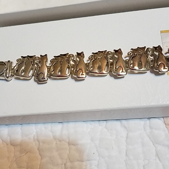 Kitty Corner cat kitten bracelet NIB - Picture 2 of 5